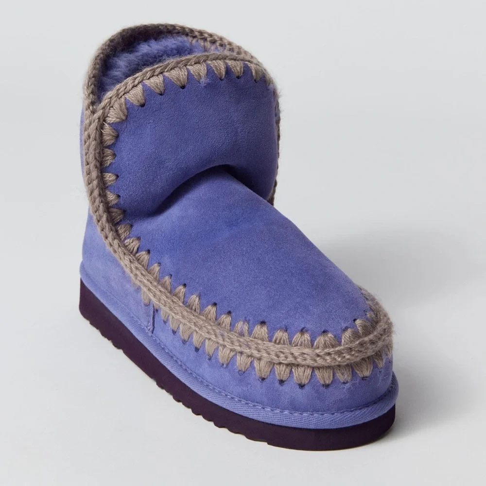 NEW Mou 18 Sheepskin Boot in Purple